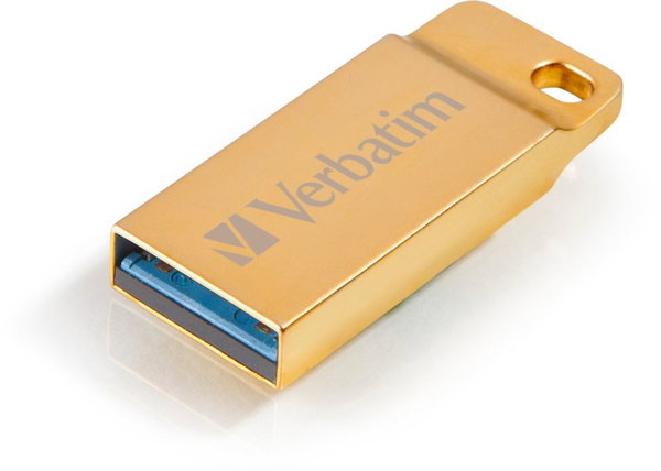 Pendrive Verbatim 64GB Metal Executive USB 3.0 Gold