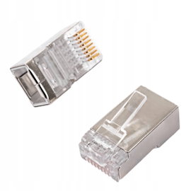 Narzedzie Spacetronik Wtyk sieciowy RJ45 CAT 6 FTP 100 szt