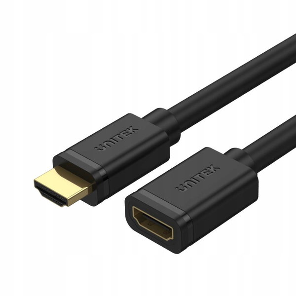 Kabel HDMI Unitek Przedłużacz HDMI (M) - HDMI 2.0 (F) 3m