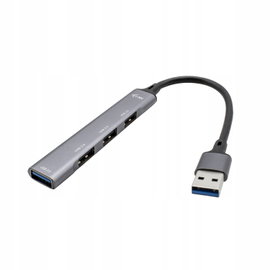 Hub USB i-tec USB 3.0 Metal HUB Mini 1x USB 3.0 + 3x USB 2.0 19cm