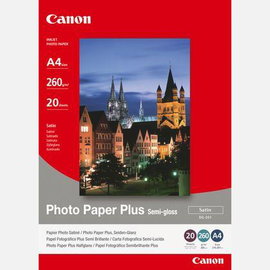 Papier Canon Papier fotograficzny SG-201 (A4, 260g) 20szt.