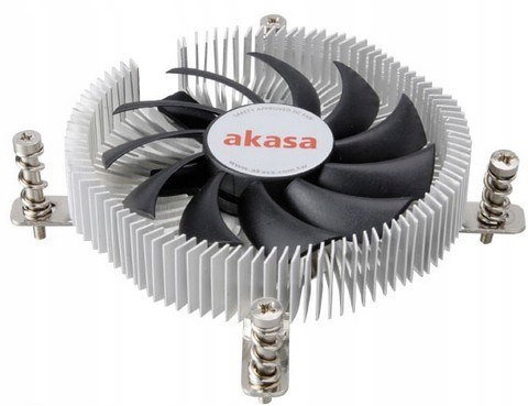 Chłodzenie procesora Akasa AK-CC7129BP01 Low Profile 74mm