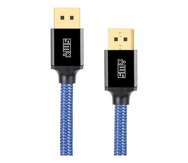 Silver Monkey X Kabel DisplayPort 2.0 3m niebieski