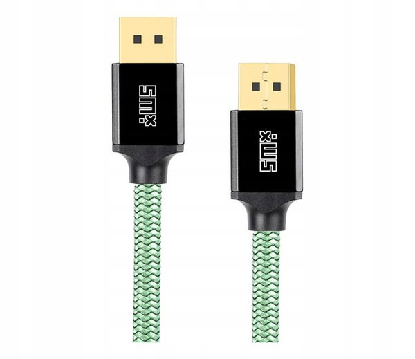 Silver Monkey X Kabel DisplayPort 2.0 3m zielony
