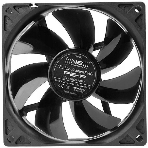 Wentylator NoiseBlocker BlackSilent Pro Fan PE-P 92mm