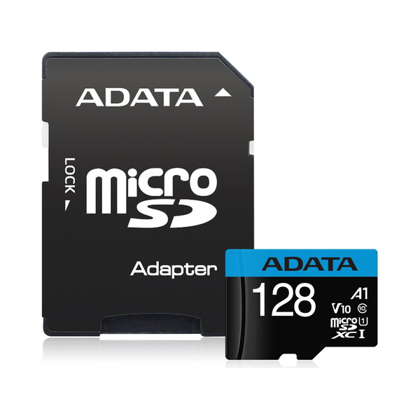 Karta pamięci ADATA microSD 128GB Class10 + ADAPTER SD
