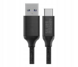 Kabel USB-A na USB-C Silver Monkey 3 m 45W
