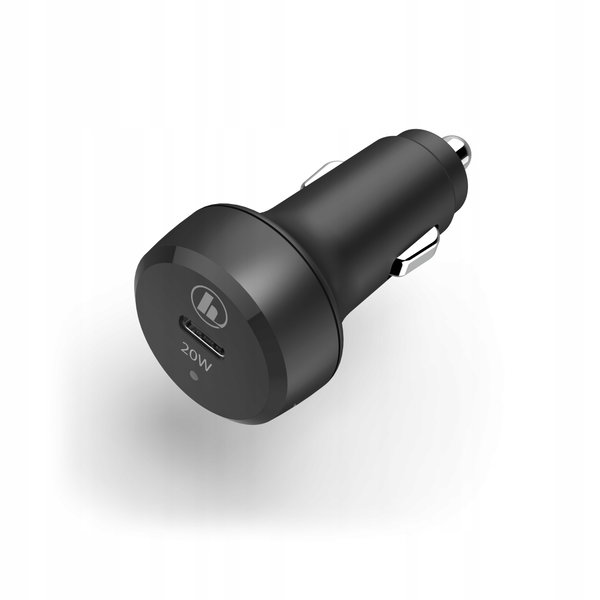 ŁADOWARKA samochodowa HAMA 1xUSB-C PD 20W czarna