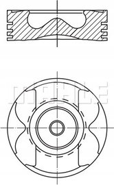 Tłok MAHLE 001 PI 00106 002
