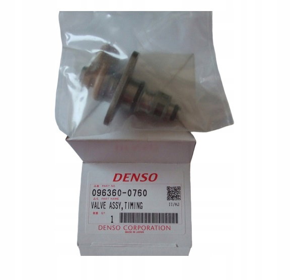 Zawór układu wtryskowego DENSO 096360-0760