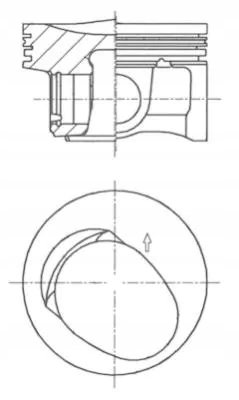 Kolben KOLBENSCHMIDT 41 257 600
