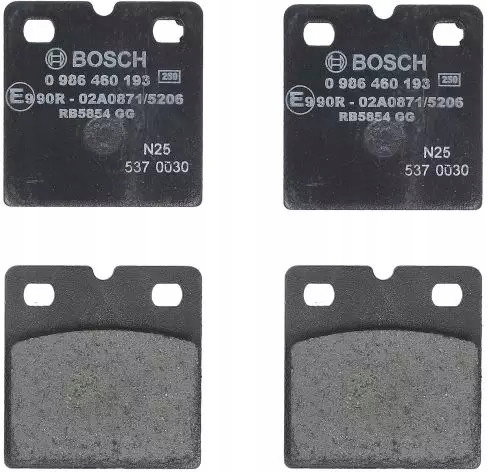 Klocek hamulcowy kpl. BOSCH UKŁAD HAMULCOWY 0 986 460 193