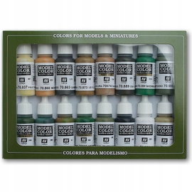 Vallejo: 70.109 - Model Color Set - Allied Forces WWII (16 x 18 ml)