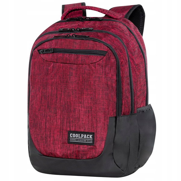 Plecak 3-komorowy Coolpack Soul Snow red