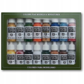 Vallejo: 70.101 - Model Color - Figure - Folkestone Basics (16 x 18 ml)