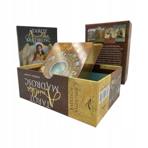 Anielska mądrość Tarot Książka i 78 kart-Radleigh