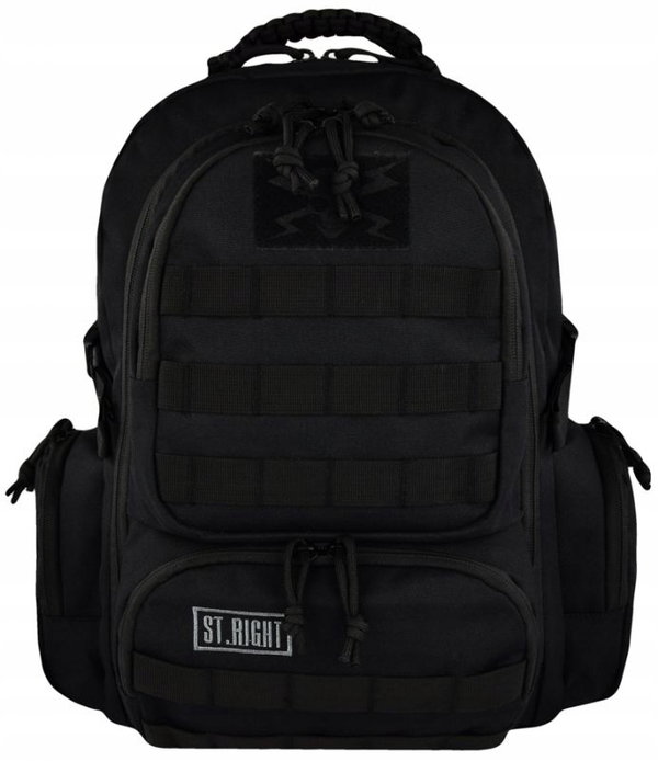 Plecak 4-komorowy Military Black