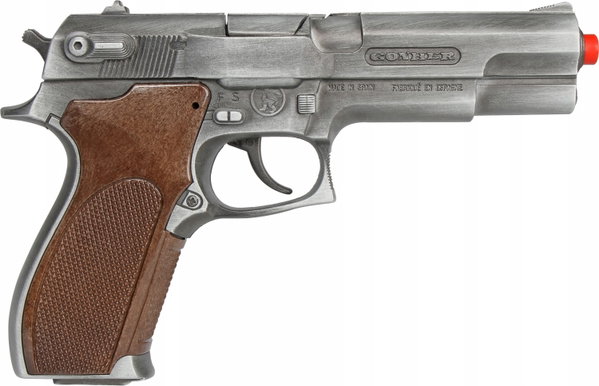 Multipak: Gonher. Pistolet policyjny 8-strzałowy 45/1 x2