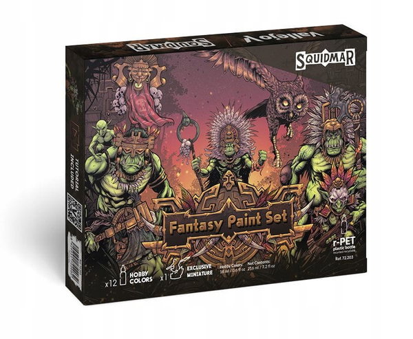 Vallejo: 72.203 - Game Color - Fantasy Paint Set by Squidmar