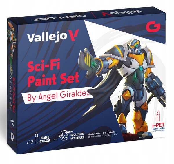 Vallejo: 72.313 - Game Color - Sci-Fi Paint Set (12 x 18 ml)