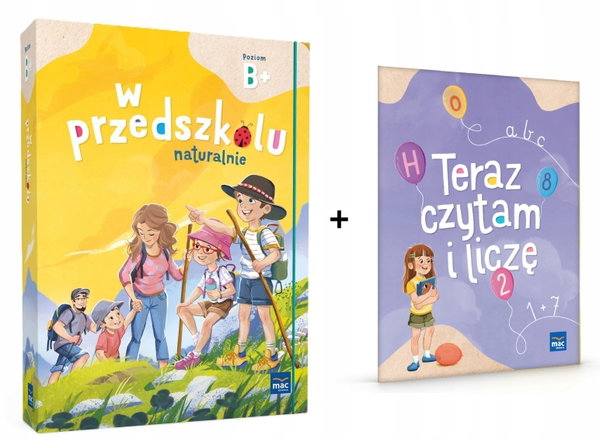 Superpakiet: W przedszkolu naturalnie. Poziom B+
