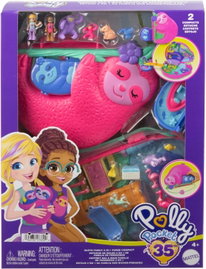 Zestaw Polly Pocket Sloth Family