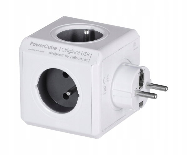 Allocacoc Przedłużacz PowerCube Original USB Grey