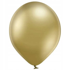 Balony 30cm Chromowane złote