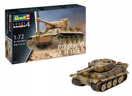 Pojazd 1:72 PzKpfw VI Tiger Ausf. H