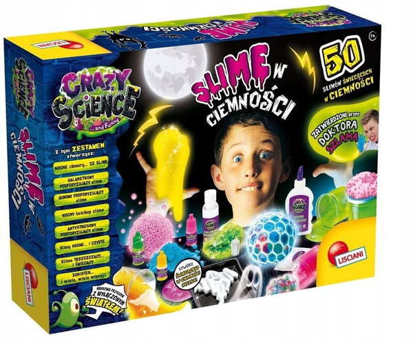 Slime w ciemności Crazy Science