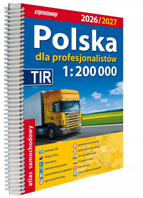 Polska dla profesjonalistów Atlas samochodowy