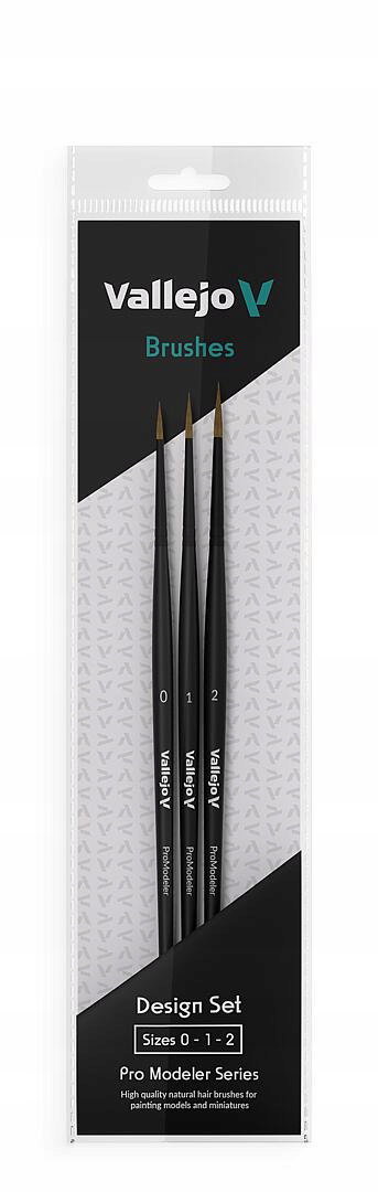 Vallejo: B01991 - Pro Modeler - Design Set - Natural (0, 1, 2)