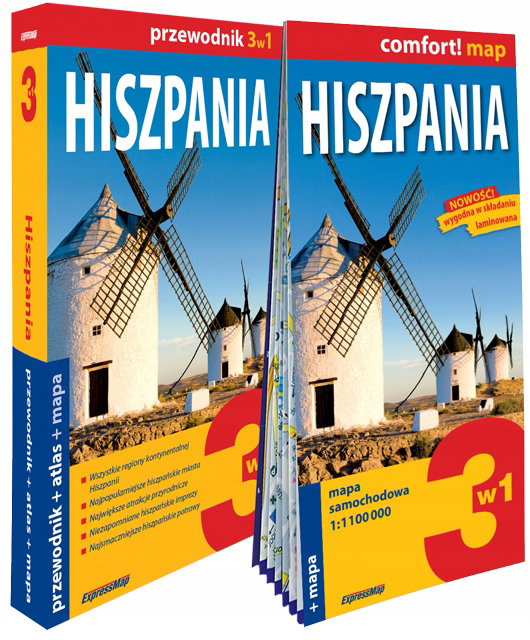 Hiszpania 3w1 przewodnik + atlas + mapa - Anna Marchlik