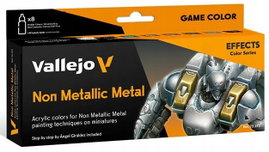 Vallejo: 72.193 - Game Color - Non Metallic Metal (8 x 18 ml)