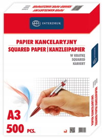 Papier kancelaryjny A3/500K kratka