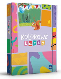 Kolorowe karty Trzylatek Poziom A Pakiet