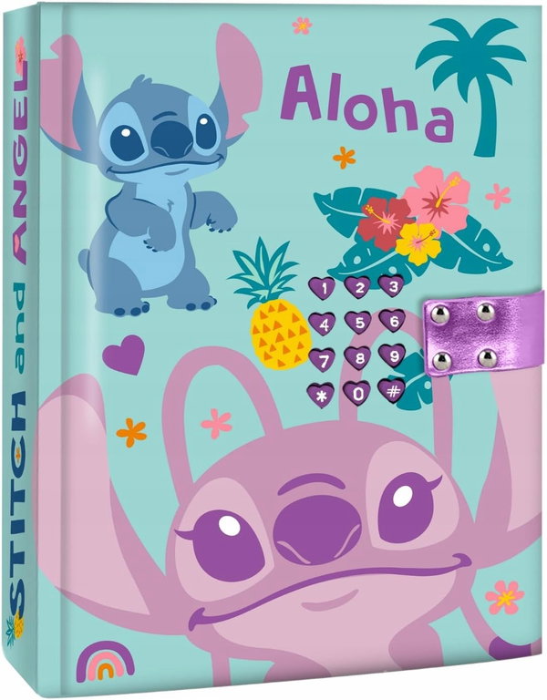 Pamiętnik zamykany na kod Stitch ST00083