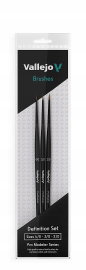 Vallejo: B01990 - Pro Modeler - Definition Set - Natural (4/0, 3/0, 2/0)