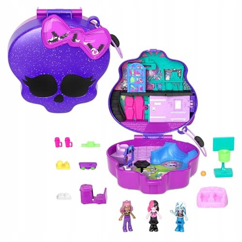 Polly Pocket Zestaw Monster High Mattel HVV58