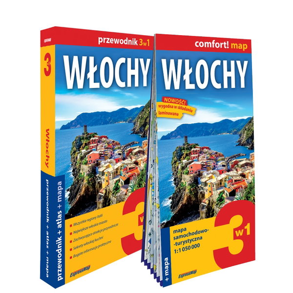 Włochy przewodnik 3w1 przewodnik + atlas + mapa - Marta Lasota