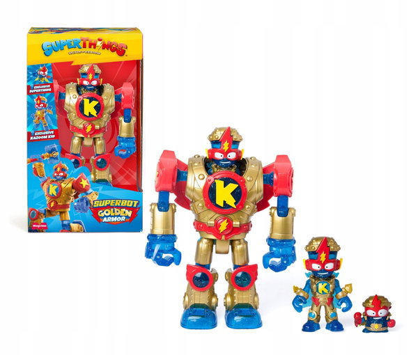 Superthings Superbot Golden Armor