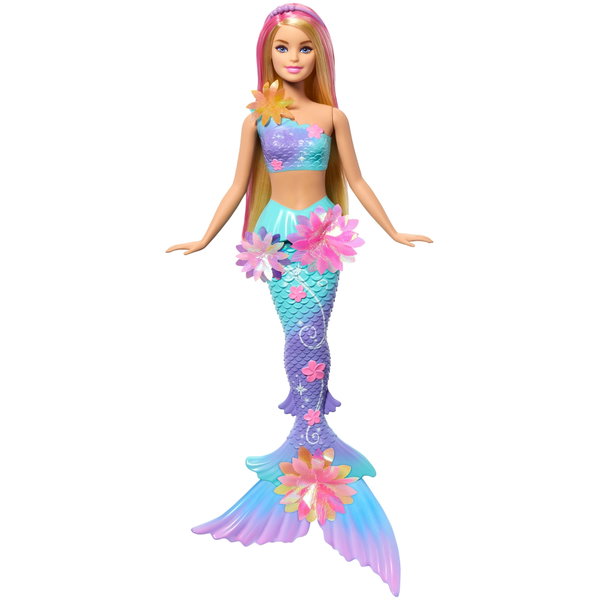 Lalka Barbie Flower Magic Mermaid Blonde JDM72 MATTEL