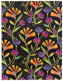 Notatnik Wild Flowers flexi ultra linia FB9736-5