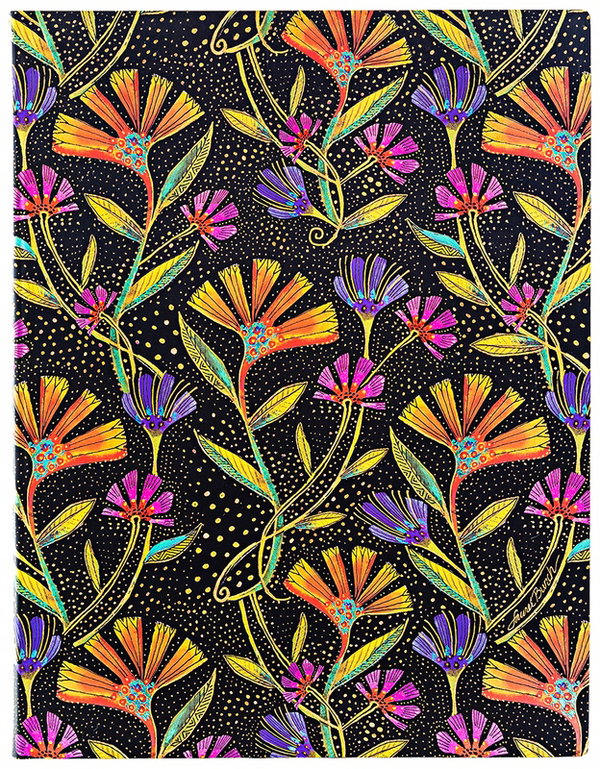 Notatnik Wild Flowers flexi ultra linia FB9736-5