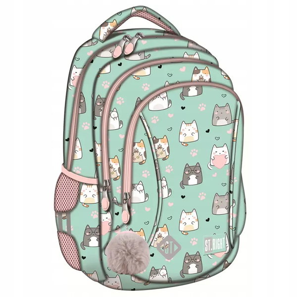 Plecak 3 komorowy BP26 Charming Cats