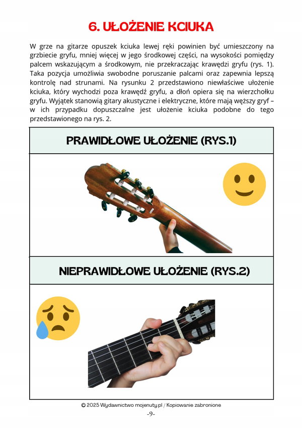 Pierwsze chwyty i bicia na gitarę