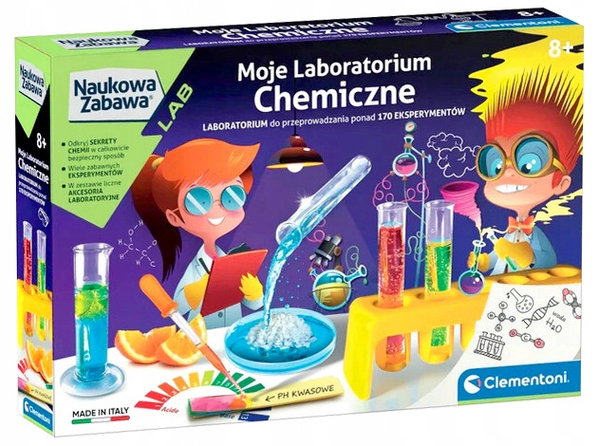 Moje Laboratorium Chemiczne. Clementoni. 60250