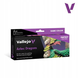 Vallejo: 72.195 - Game Color - Aztec Dragons (8 x 18 ml)