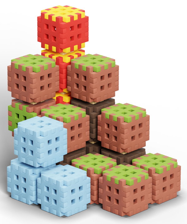 Mini waffle blocks 142el