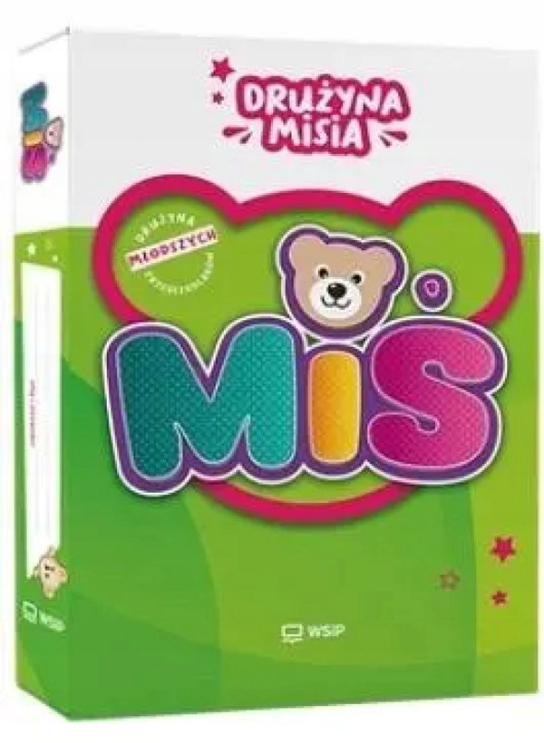 Miś. Drużyna Misia dla młodszych przedsz. BOX WSIP